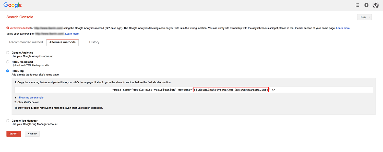 Google Search Console